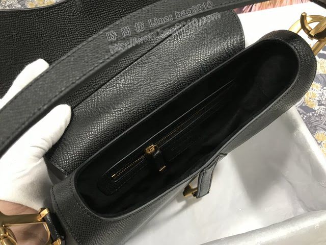 Dior女包 迪奧大號掌紋馬鞍包 Dior手提肩背包  dfk1794